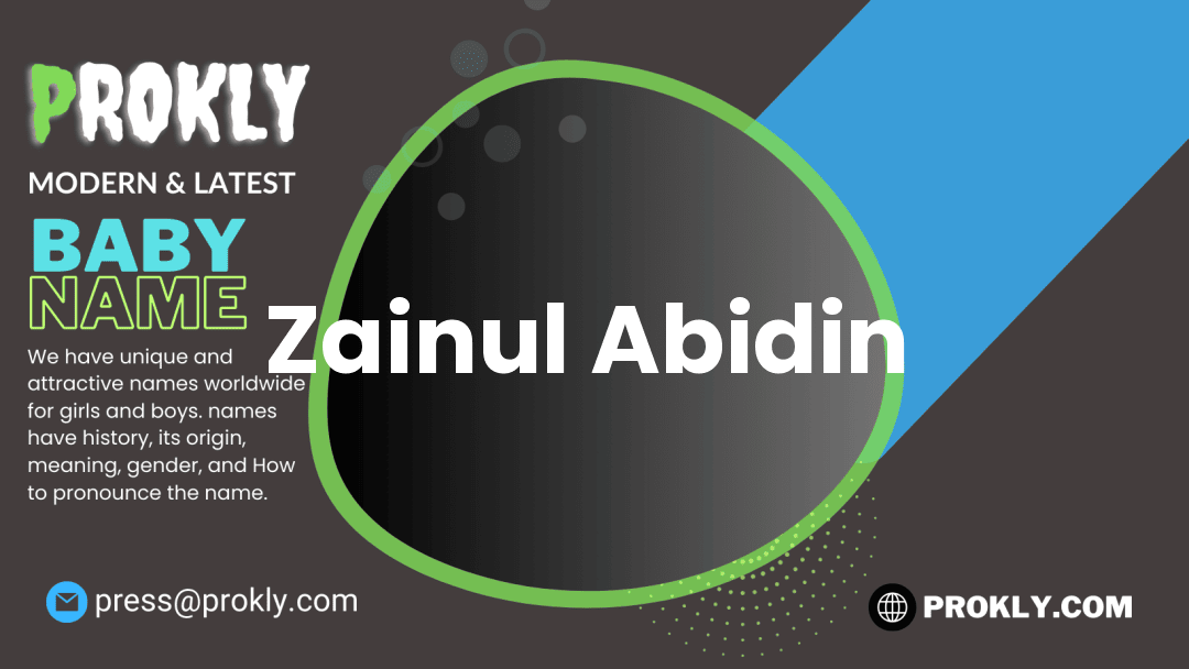 Zainul Abidin  about latest detail